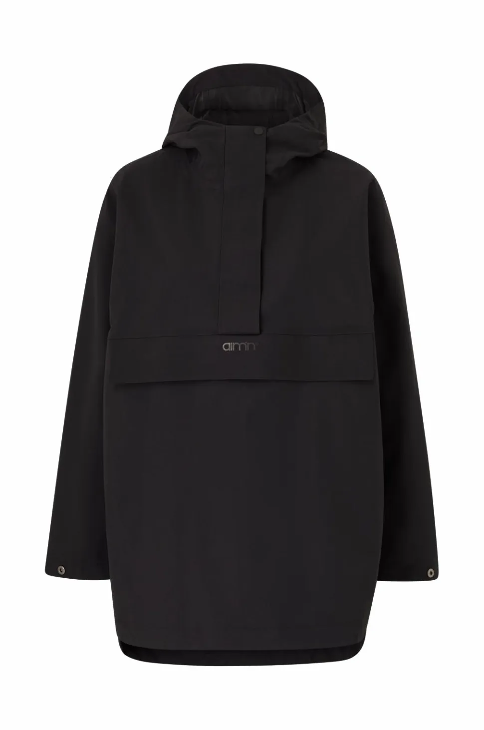 Aim'n Anorak Black Oversized Anorak
