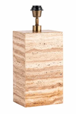 Alde & Lind Lampefod Zenith H34 Travertin