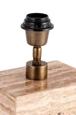 Alde & Lind Lampefod Zenith H34 Travertin