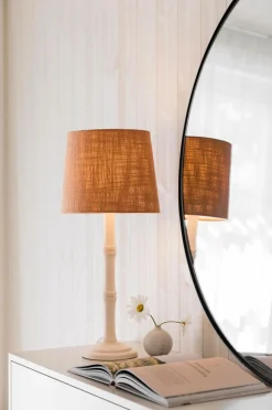 Alde & Lind Lampeskærm Alice D27 oval Grain