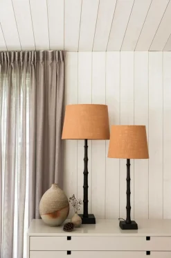 Alde & Lind Lampeskærm Alice D27 oval Grain