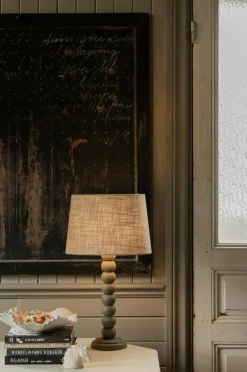 Alde & Lind Lampeskærm Alice D35 oval Grain