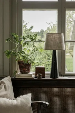 Alde & Lind Lampeskærm Alice D27 oval Grain