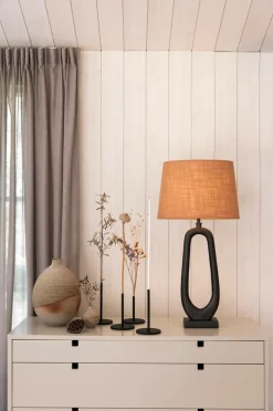 Alde & Lind Lampeskærm Alice D35 oval Grain