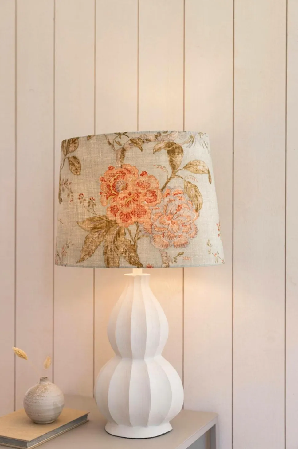 Alde & Lind Lampeskærm Alice D35 oval Flower