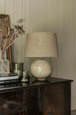 Alde & Lind Lampeskærm Alice D35 oval Grain