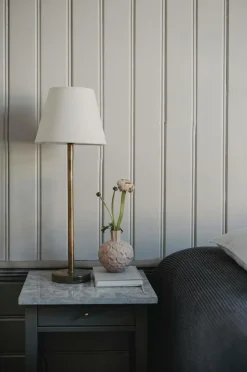 Alde & Lind Lampeskærm Karin D27 linne grov