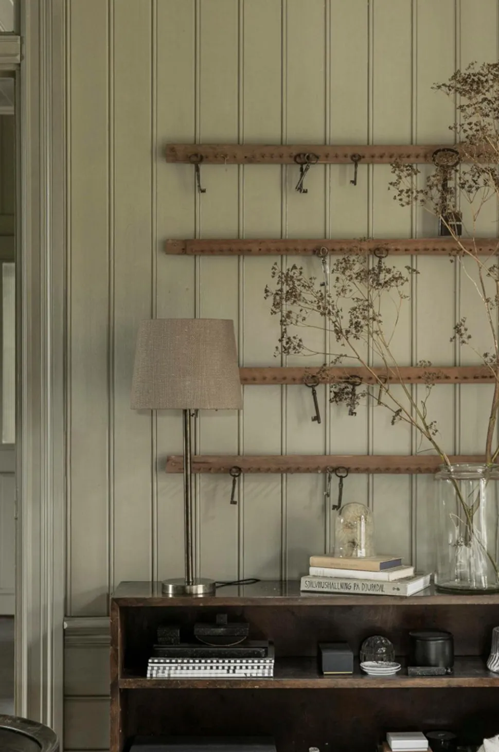 Alde & Lind Lampeskærm Alice D27 oval Grain