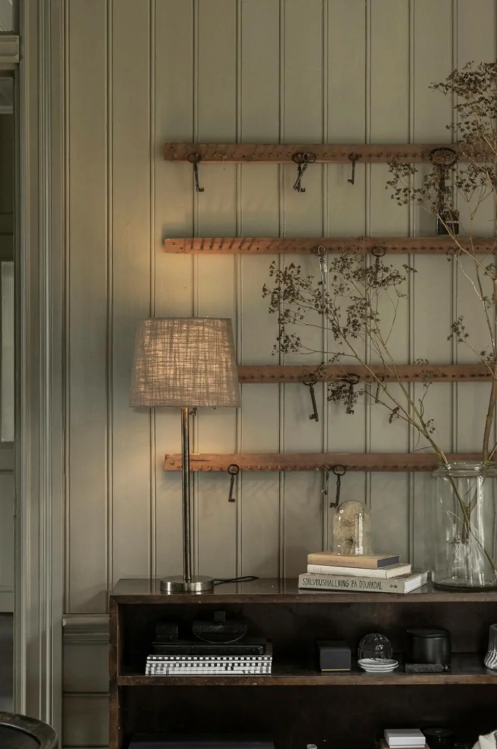 Alde & Lind Lampeskærm Alice D27 oval Grain