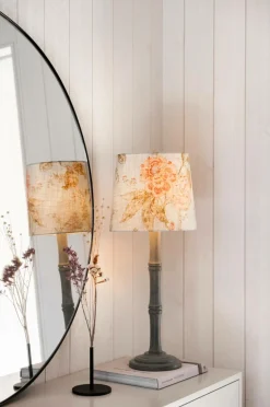 Alde & Lind Lampeskærm Alice D27 oval Flower