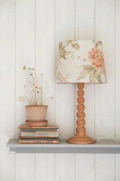 Alde & Lind Lampeskærm Alice D27 oval Flower