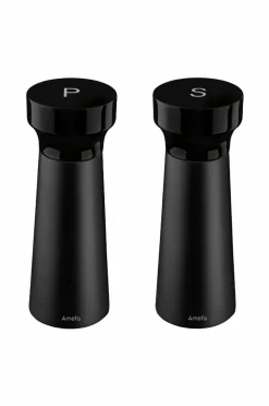 Amefa Salt- og peberkværn Modern Wood, sæt med 2