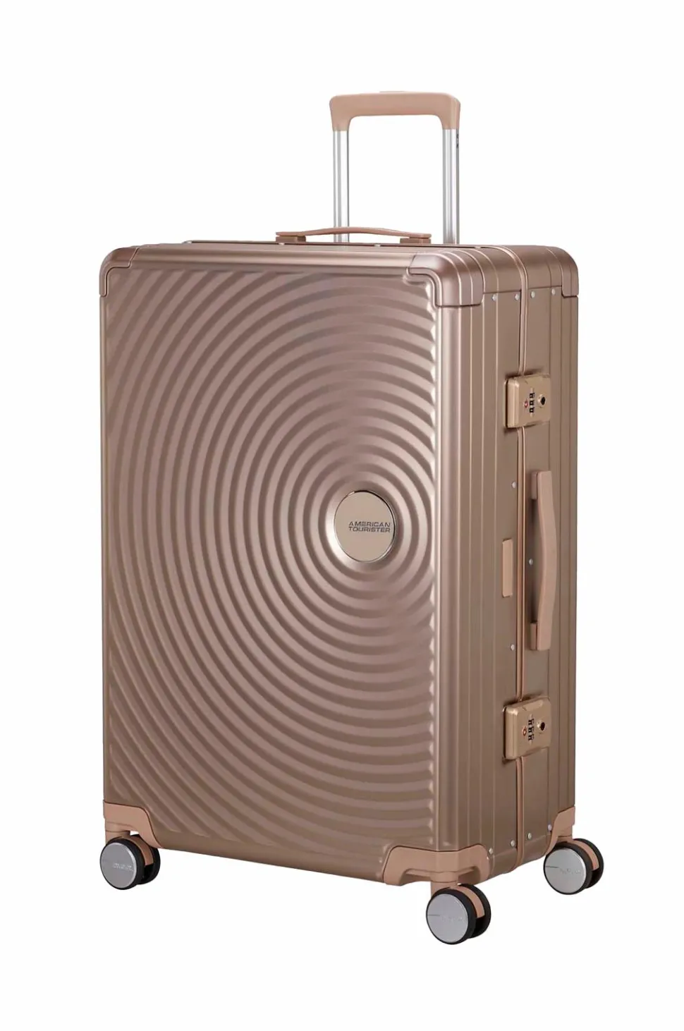 American Tourister Rejsetaske Soundbox Aluminium 77 Large Bronze