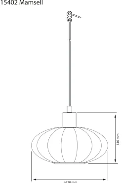 Aneta Lighting Vindueslampe Mamsell