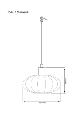 Aneta Lighting Vindueslampe Mamsell