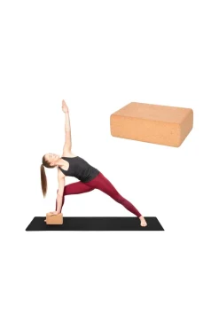 Atom Yoga-blok af kork