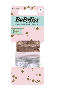 BaByliss Hårelastik Glimmer Kids