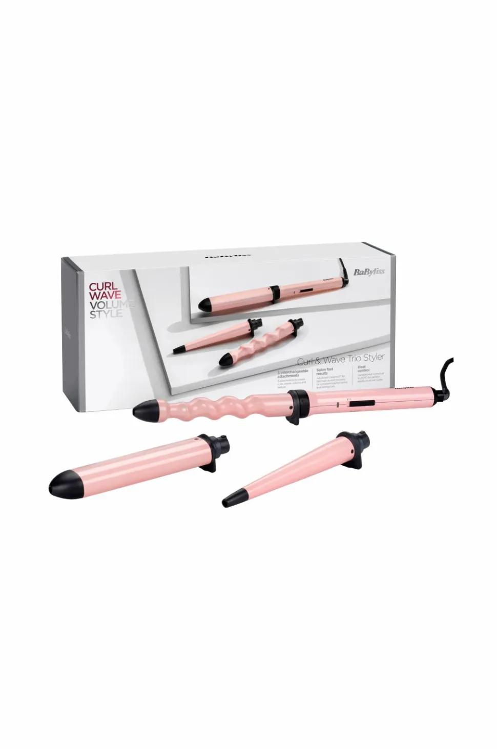 BaByliss Krøllejern Curl & Wave Trio MS750E