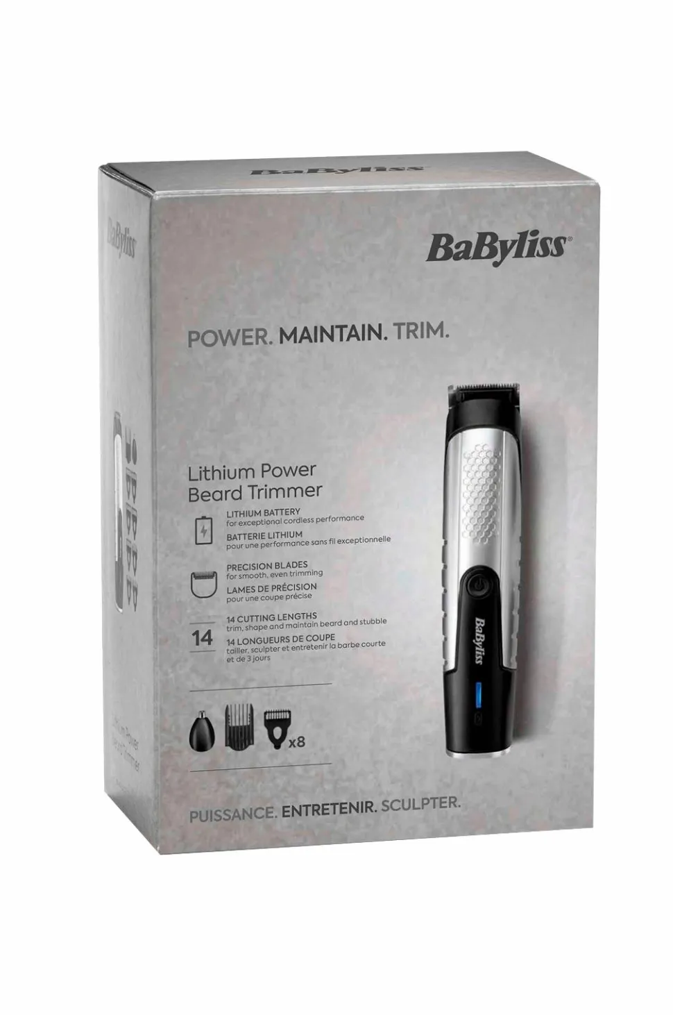 BaByliss Skægtrimmer Lithium Power T812E