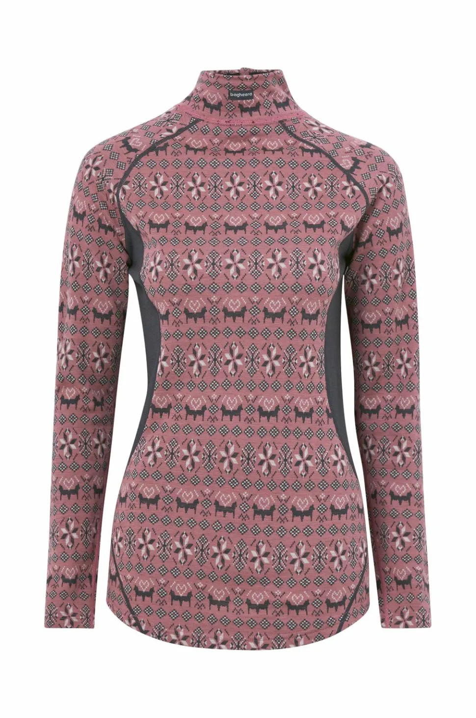 Bagheera Langærmet undertrøje Merino Dalecarlian Top Polo III W