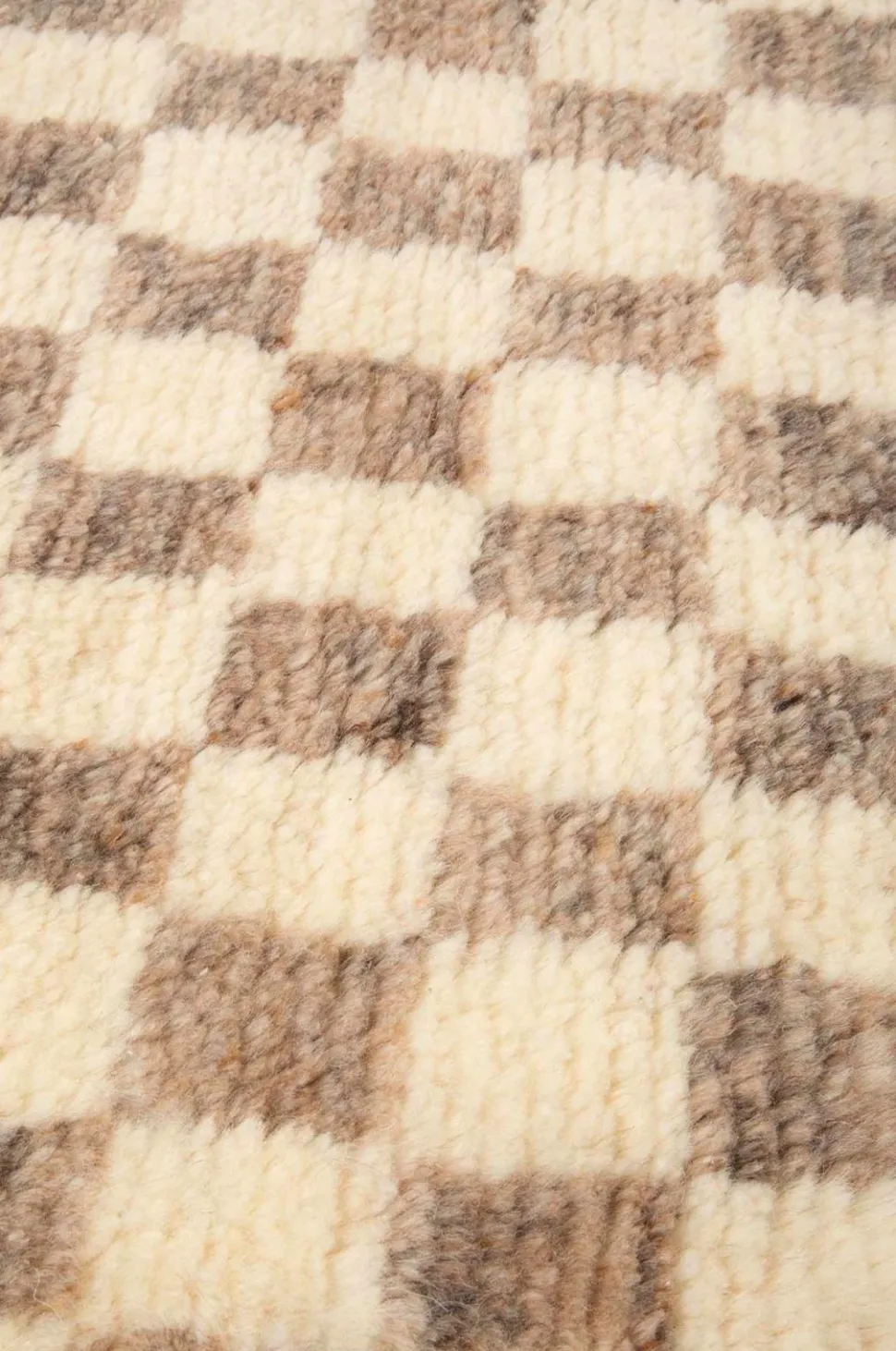 Bargi Uldtæppe Berber Chess 88x255 cm