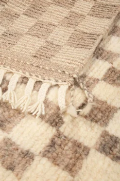 Bargi Uldtæppe Berber Chess 88x255 cm