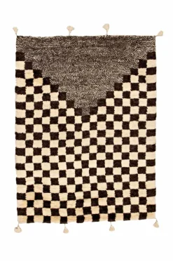Bargi Uldtæppe Berber Chess 175x235 cm