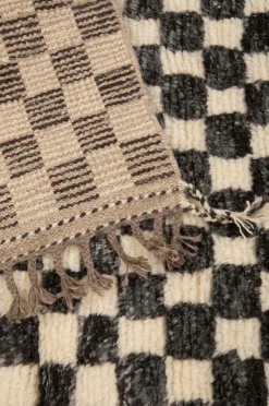 Bargi Uldtæppe Berber Chess 84x209 cm