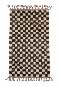 Bargi Uldtæppe Berber Chess 93x160 cm