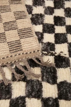 Bargi Uldtæppe Berber Chess 93x160 cm