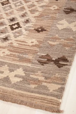 Bargi Uldtæppe Kilim Raw 175x228 cm