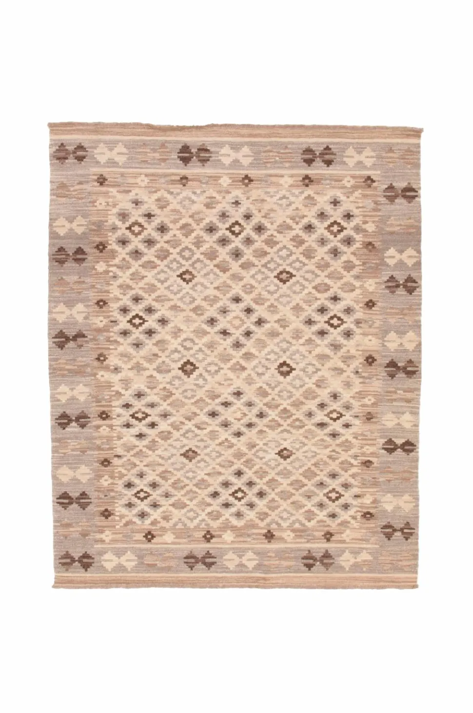 Bargi Uldtæppe Kilim Raw 180x224 cm