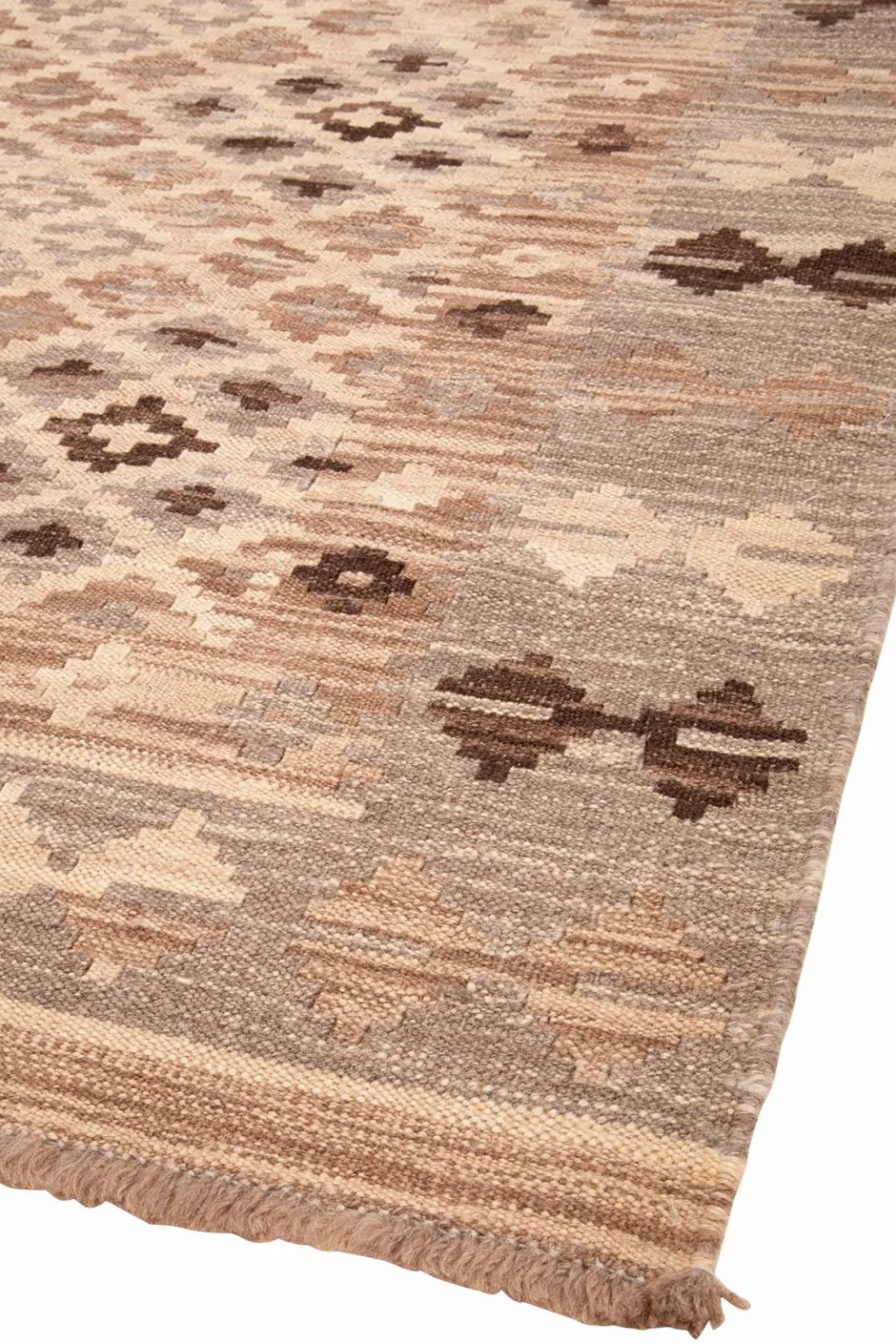 Bargi Uldtæppe Kilim Raw 180x224 cm