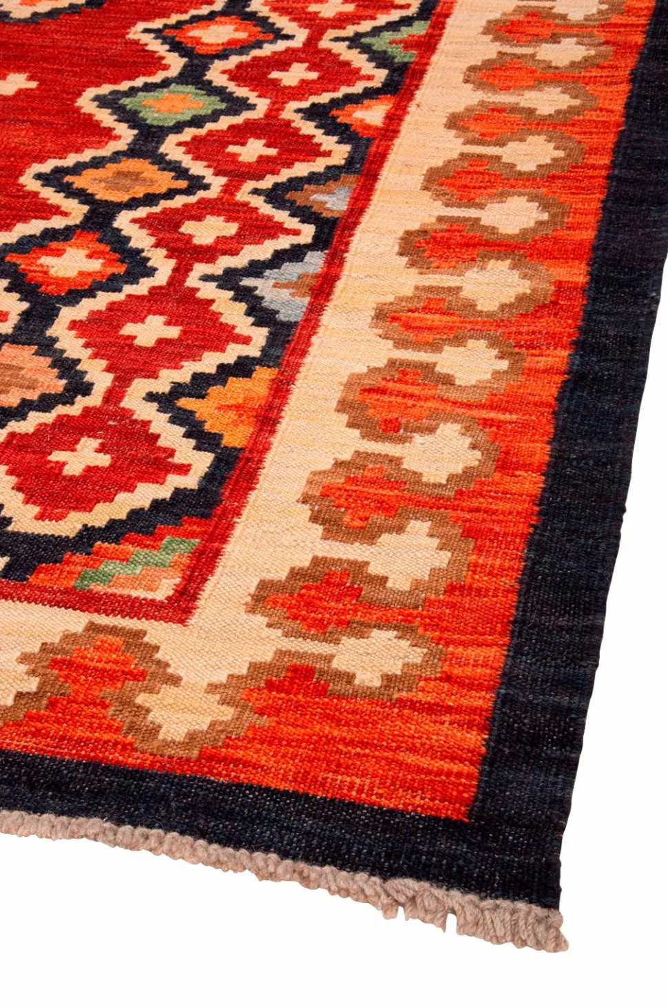Bargi Woolcarpet Kilim Multi 256x256 cm