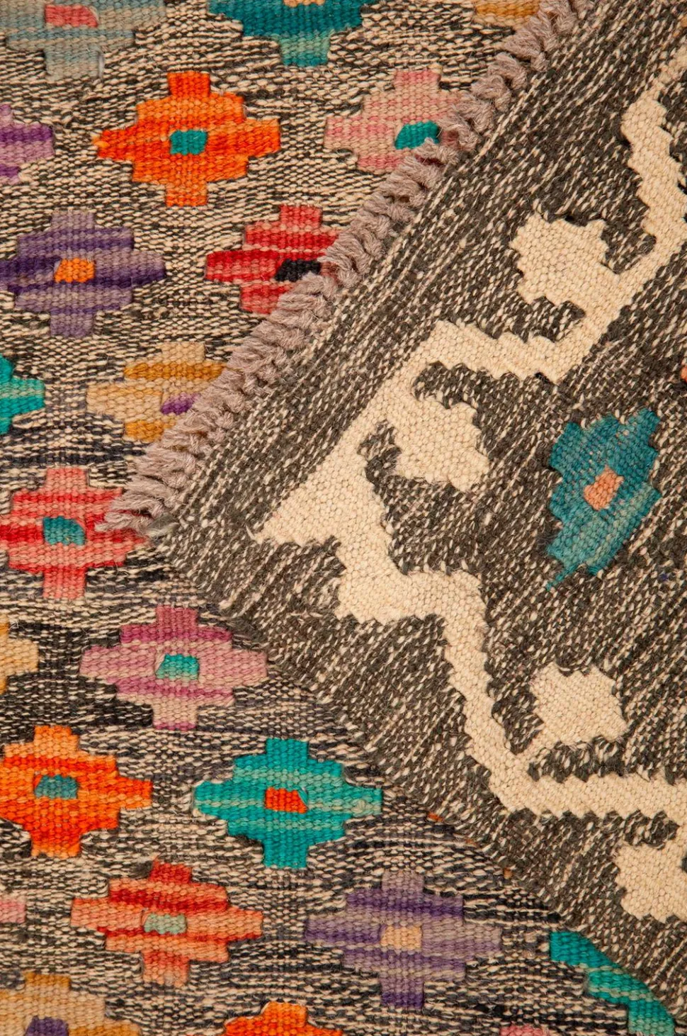 Bargi Woolcarpet Kilim Multi 247x340 cm