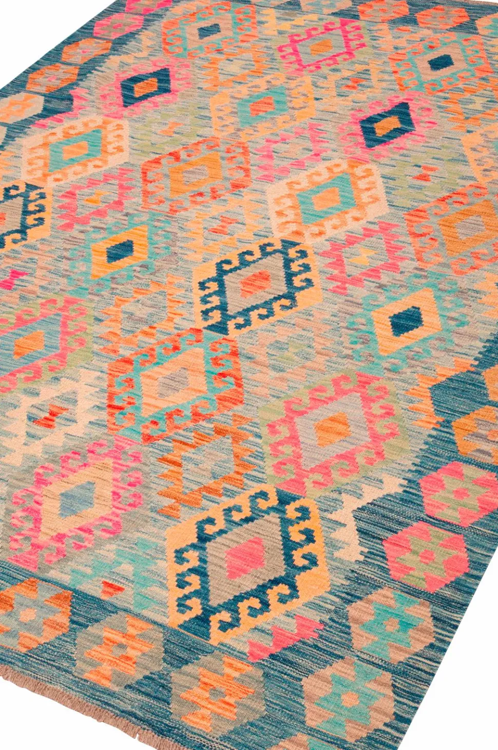 Bargi Woolcarpet Kilim Multi 181x246 cm