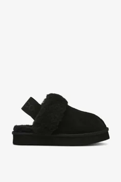 Bianco Hjemmesko biaSweetie Flatform Elastic Slipper Faux Suede