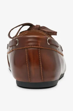 Bianco Loafers Biamarlene Boat Shoe Leather