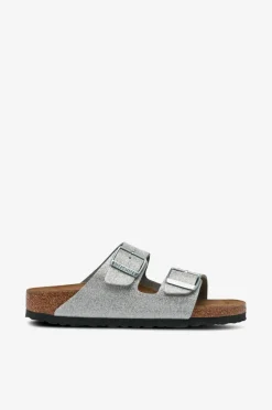 Birkenstock Sandaler Arizona Syn Shiny Glitter Silver