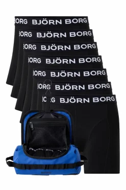 Björn Borg Sæt med en toilettaske og syv boksershorts