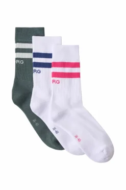 Björn Borg Strømper Core Crew 3-pak