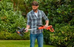 Black & Decker Græstrimmer 28 cm 550W Powercommand