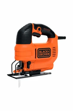 Black & Decker Stiksav 520W + savklinge og værktøjskasse