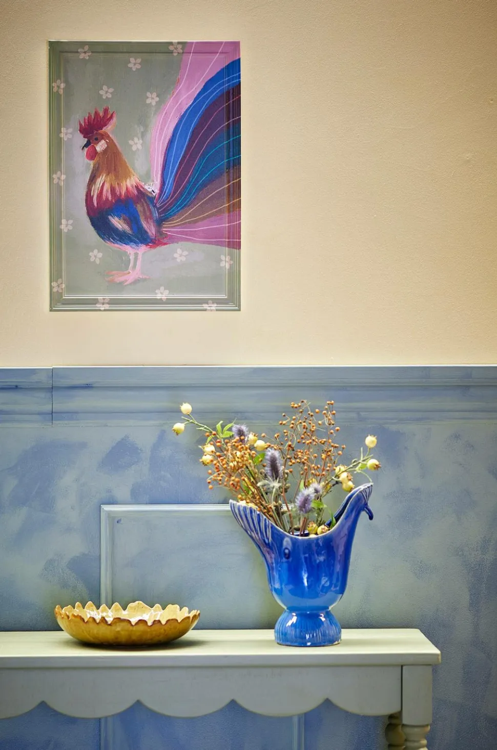 Bloomingville Hanaia Illustration m/ramme