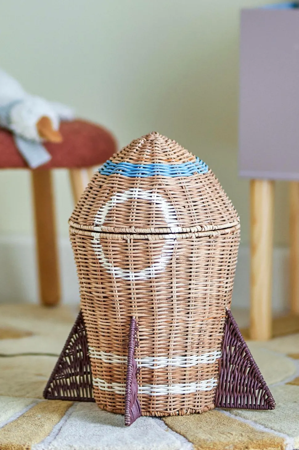 Bloomingville MINI Plads Kurv m/Låg