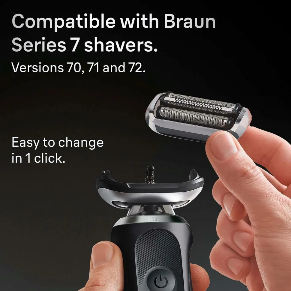 Braun Barbering af hoved 74S