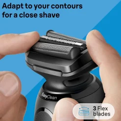 Braun Barbermaskine Serie 5 52-52-N7200cc Black