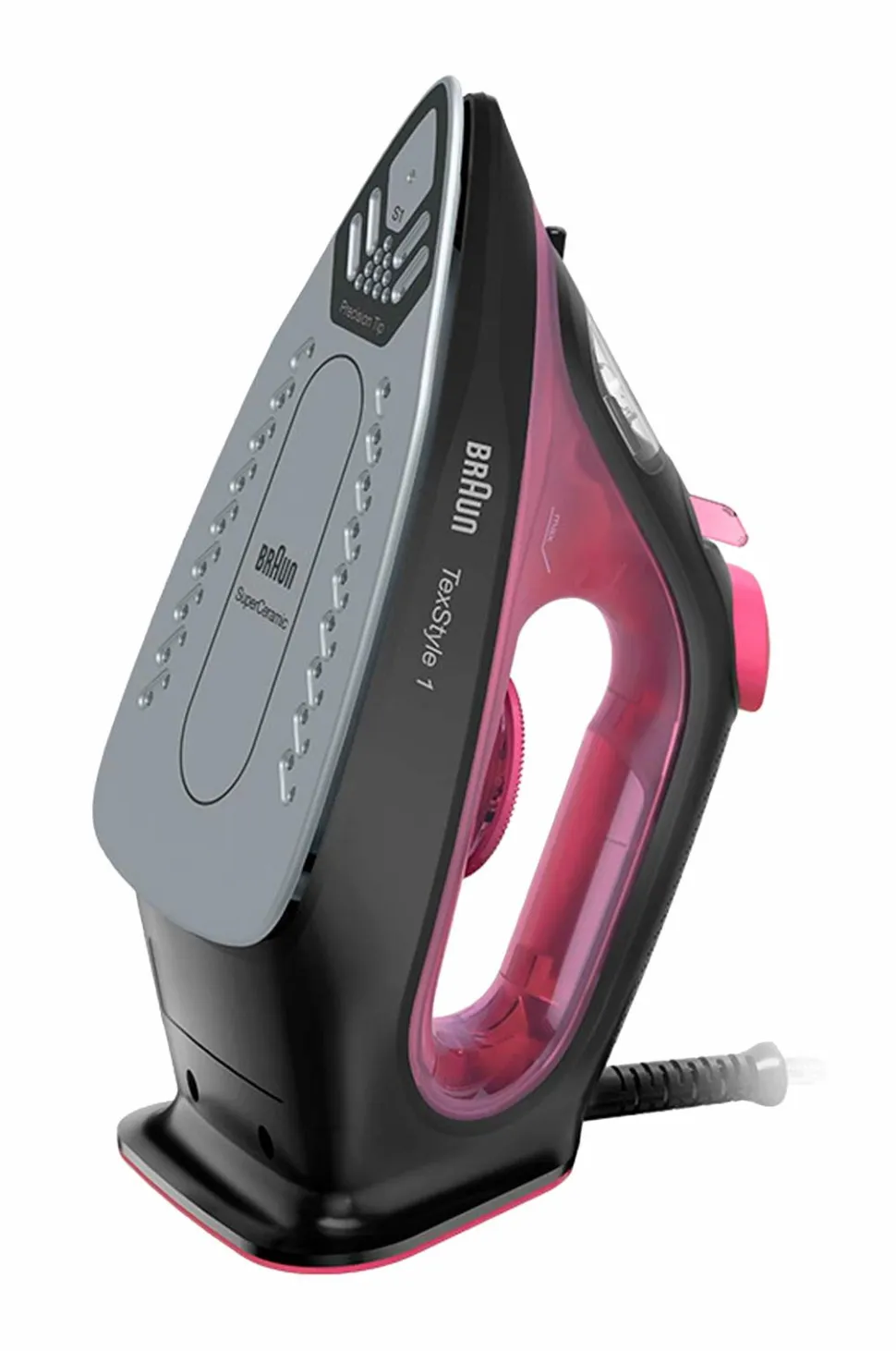 Braun Dampstrygejern Si1070pu Texstyle 1 Energy Saving Auto Off