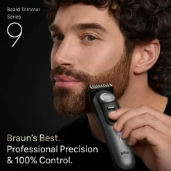 Braun Skægtrimmer BT 9520 Satin Chrome