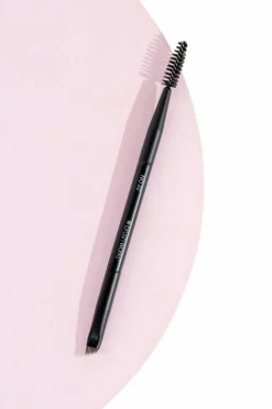 Brushworks No. 22 Double Ended Brow Brush And Spoolie